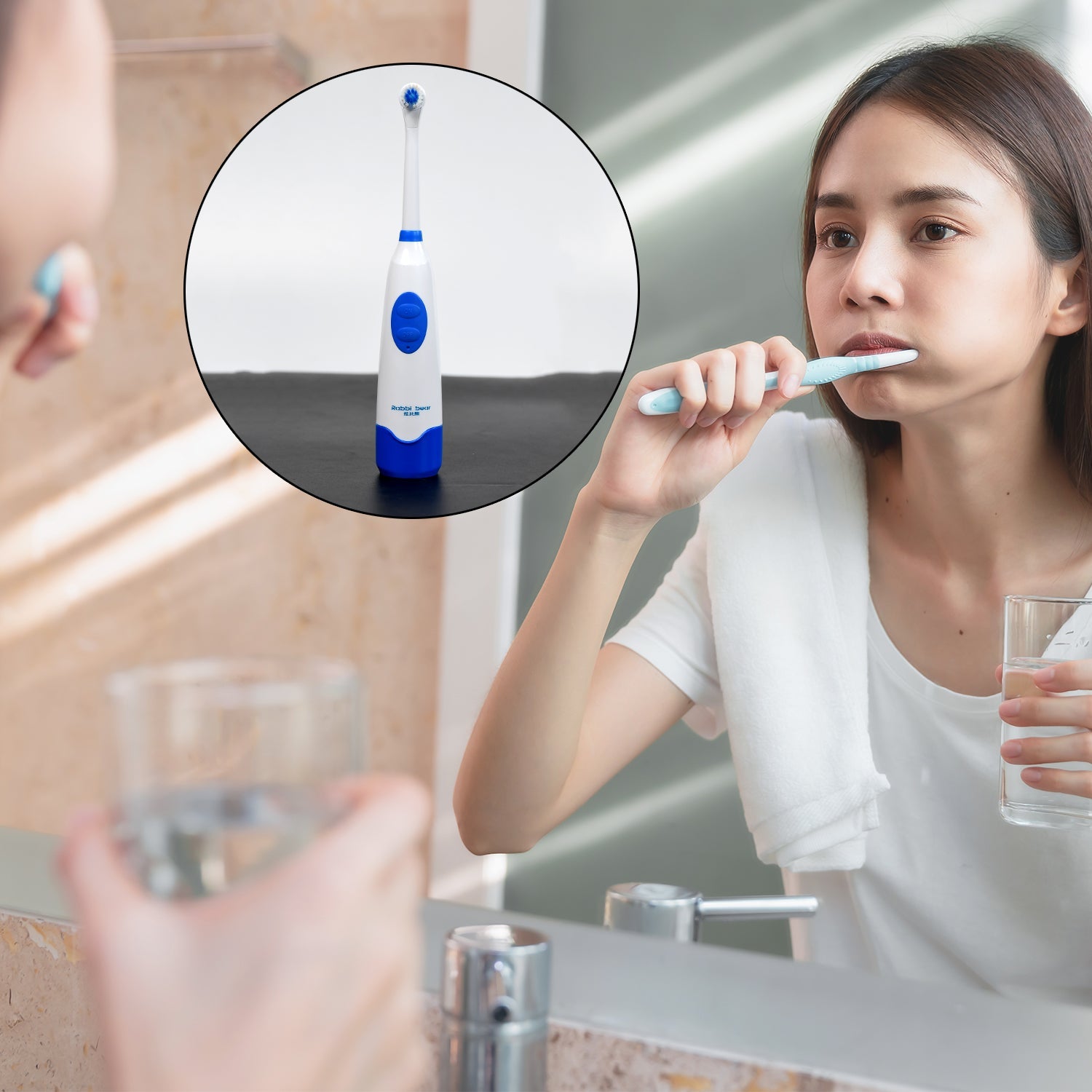 6209B Electric Toothbrush Rechargeable Premium Brush Waterproof Brush For Men , Women & Boys Use Brush DeoDap 6209B Electric Toothbrush Rechargeable Premium Brush Waterproof Brush For Men , Women & Boys Use Brush DeoDap